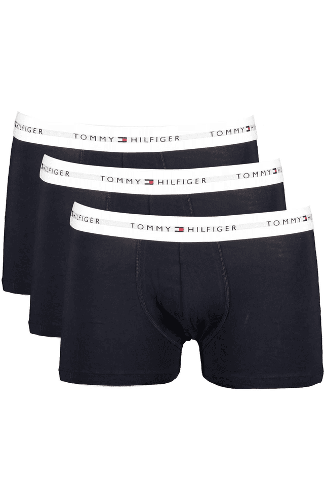 3668TOMMY HILFIGER BOXER UOMO NERO