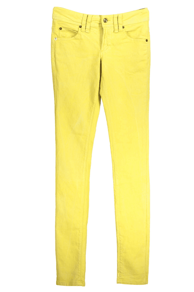 3030JOHN GALLIANO JEANS DENIM DONNA GIALLO