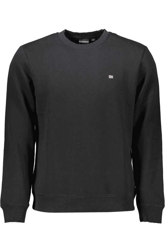 1057NAPAPIJRI FELPA SENZA ZIP UOMO NERO