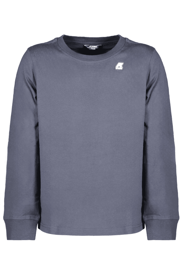 9106K-WAY T-SHIRT MANICHE LUNGHE BAMBINO BLU