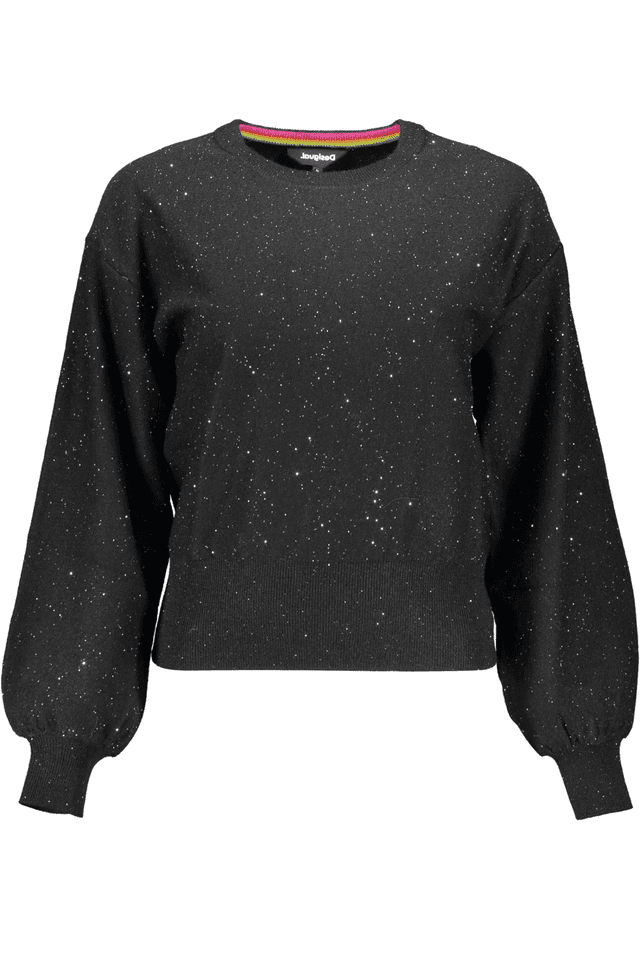 1201DESIGUAL MAGLIA DONNA NERO
