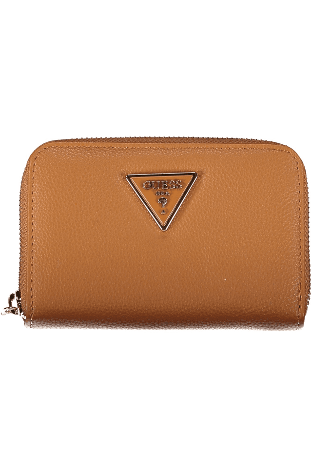 4766GUESS JEANS PORTAFOGLIO DONNA MARRONE