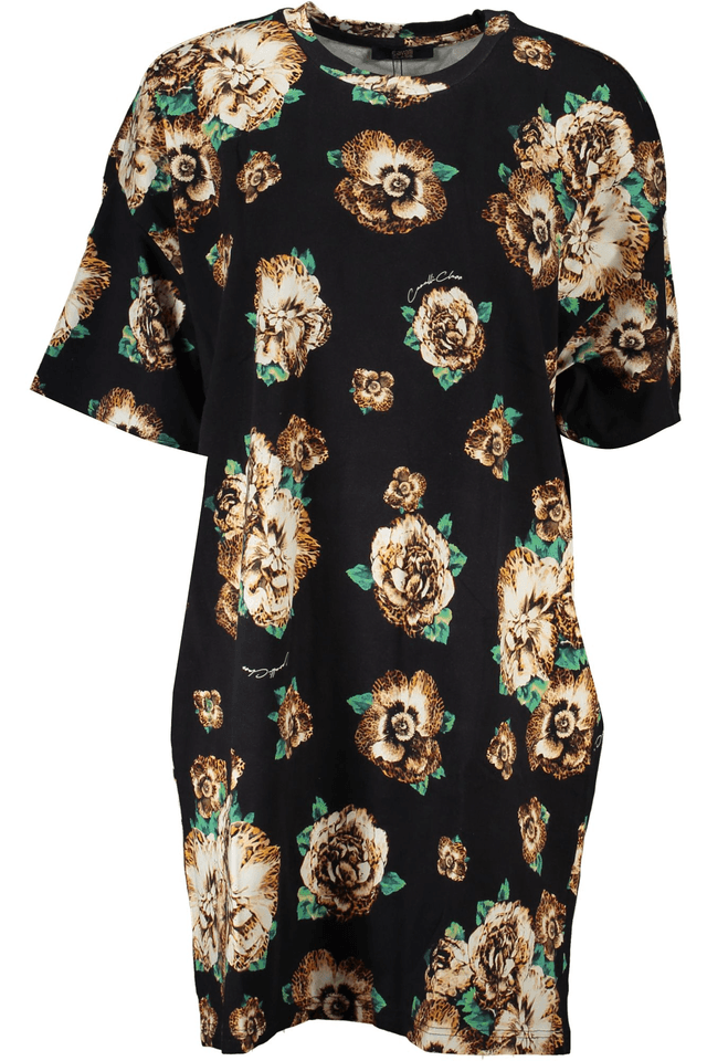 6754CAVALLI CLASS ABITO CORTO DONNA NERO