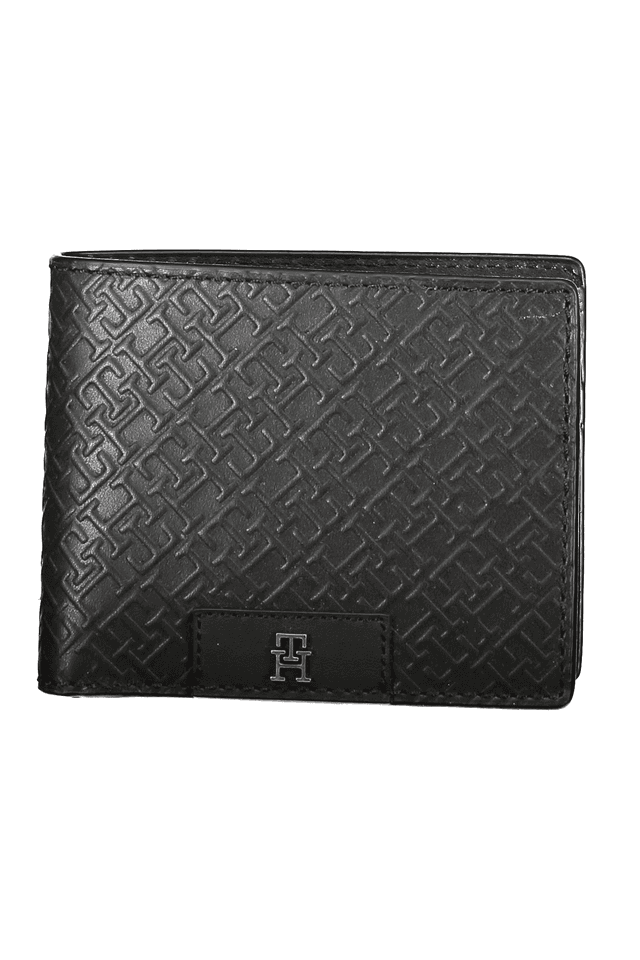 9265TOMMY HILFIGER PORTAFOGLIO UOMO NERO