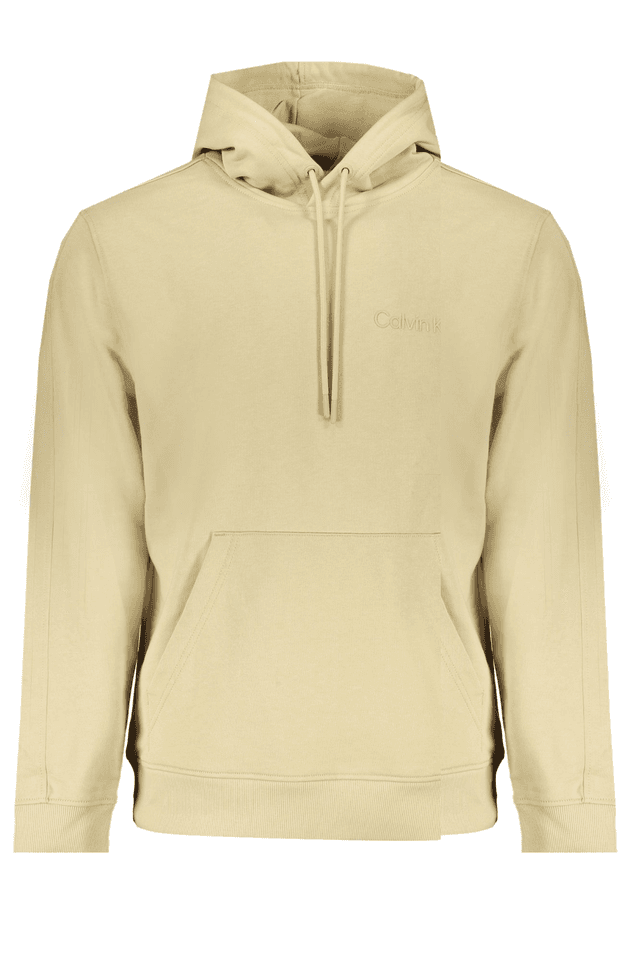 9802CALVIN KLEIN FELPA SENZA ZIP UOMO BEIGE