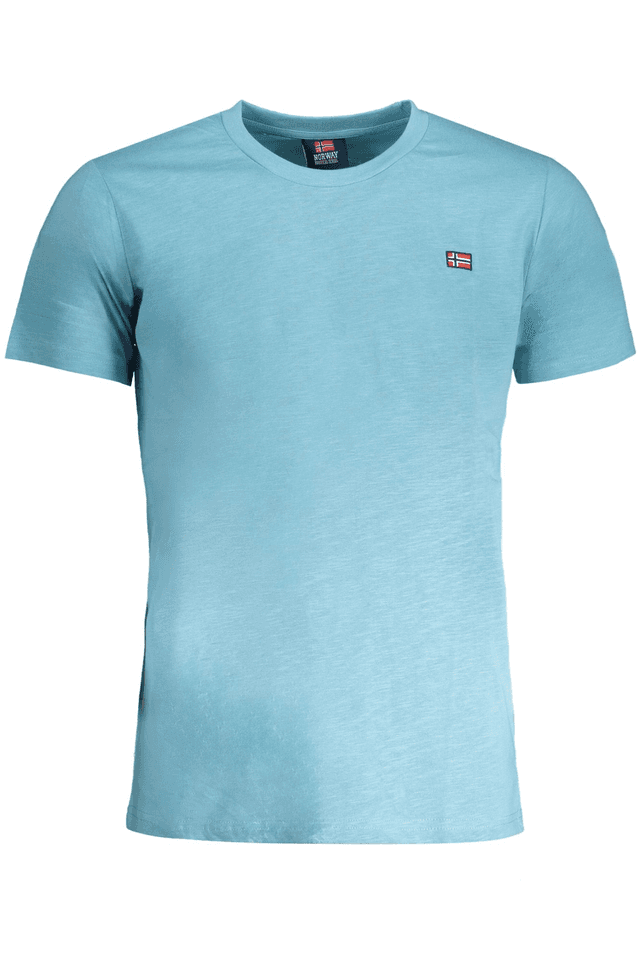 8975NORWAY 1963 T-SHIRT MANICHE CORTE UOMO AZZURRO
