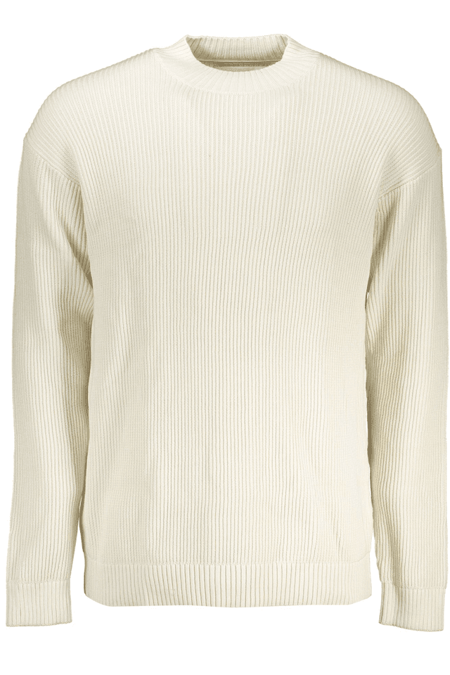 5859CALVIN KLEIN MAGLIA UOMO BIANCO