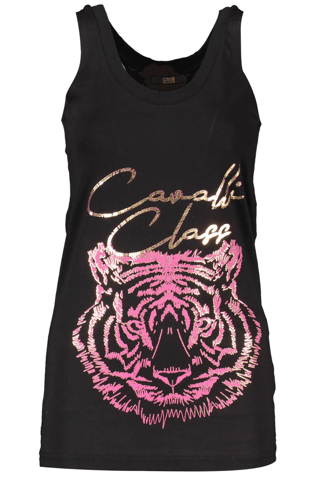 4114CAVALLI CLASS CANOTTA DONNA NERO