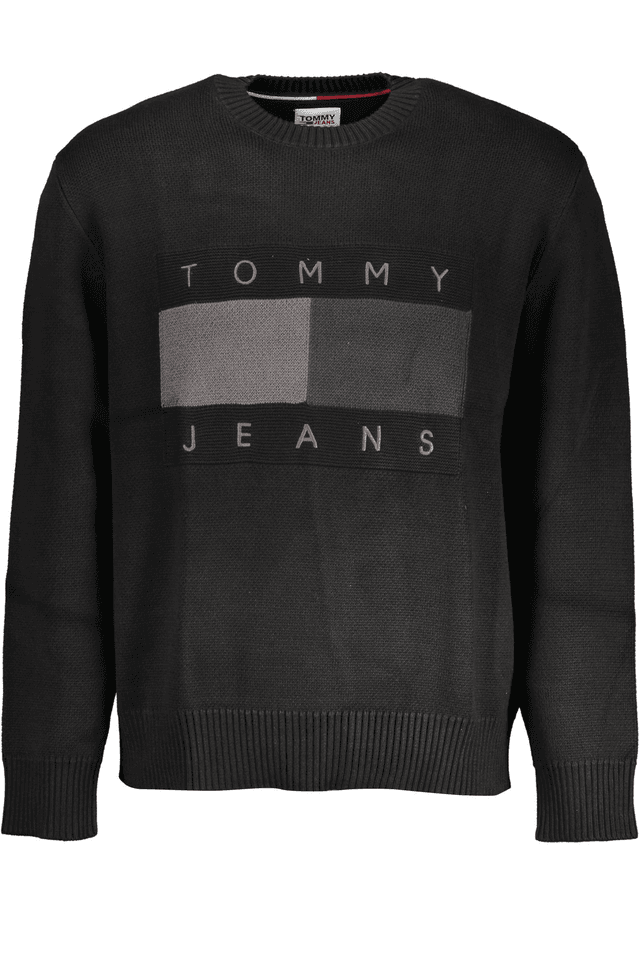 5842TOMMY HILFIGER MAGLIA UOMO NERO