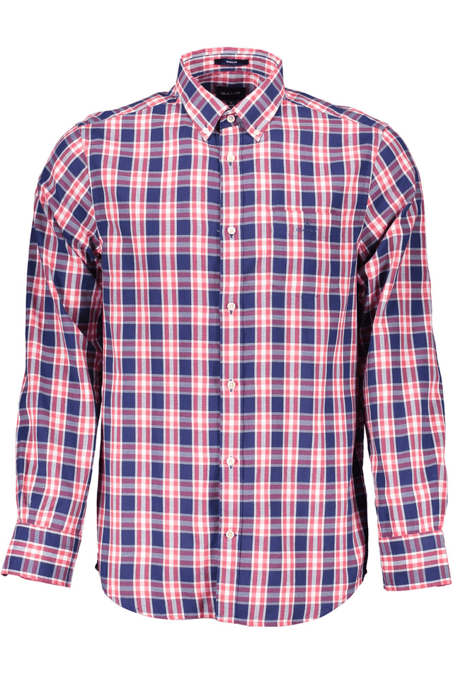 55GANT CAMICIA MANICHE LUNGHE UOMO BLU
