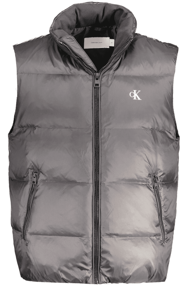 9907CALVIN KLEIN SMANICATO UOMO NERO