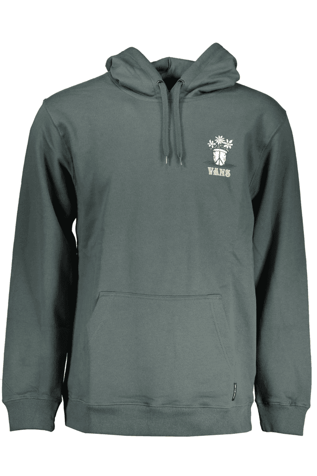 5848VANS FELPA SENZA ZIP UOMO VERDE