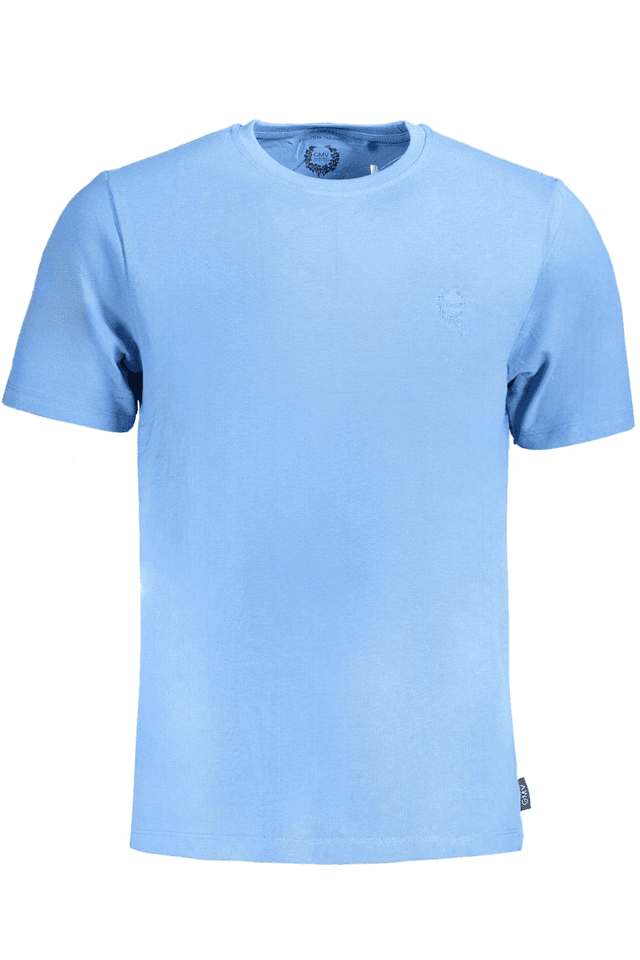 9609GIAN MARCO VENTURI T-SHIRT MANICHE CORTE UOMO AZZURRO