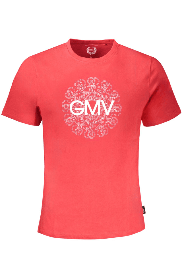 9562GIAN MARCO VENTURI T-SHIRT MANICHE CORTE UOMO ROSSO