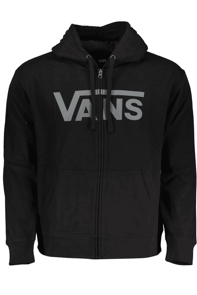 7543VANS FELPA CON ZIP UOMO NERO