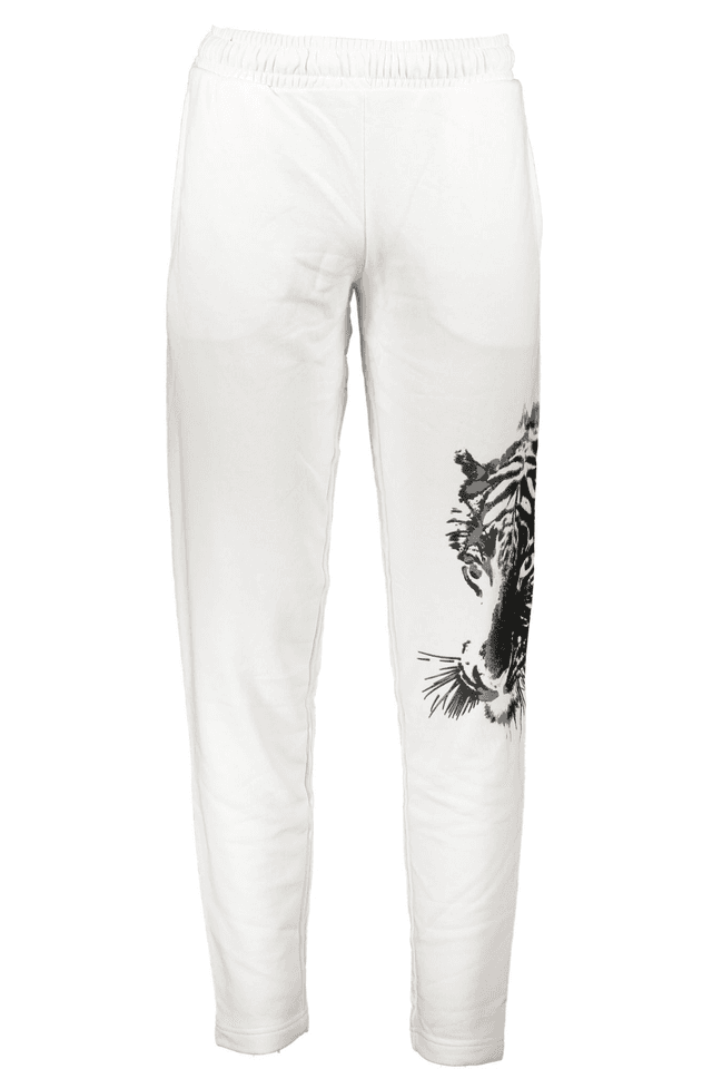 6767CAVALLI CLASS PANTALONE UOMO BIANCO