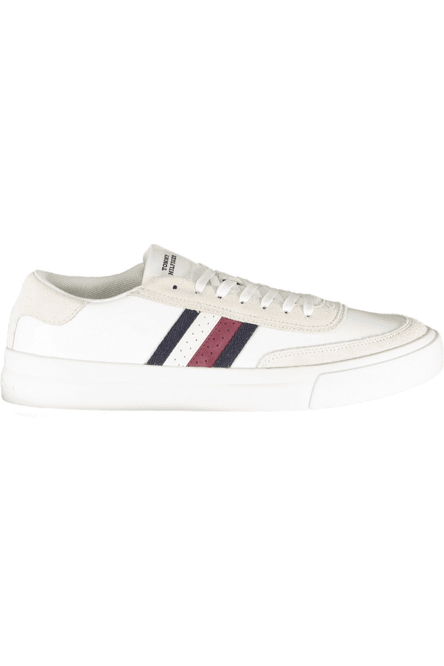 8067TOMMY HILFIGER CALZATURA SPORTIVA UOMO BIANCO