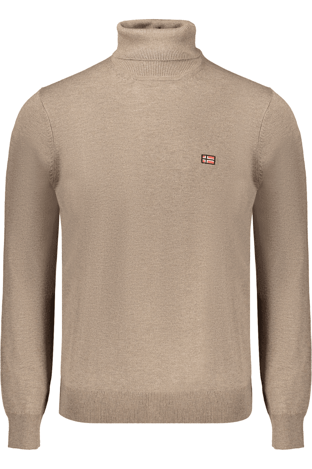 10493NORWAY 1963 MAGLIA UOMO MARRONE