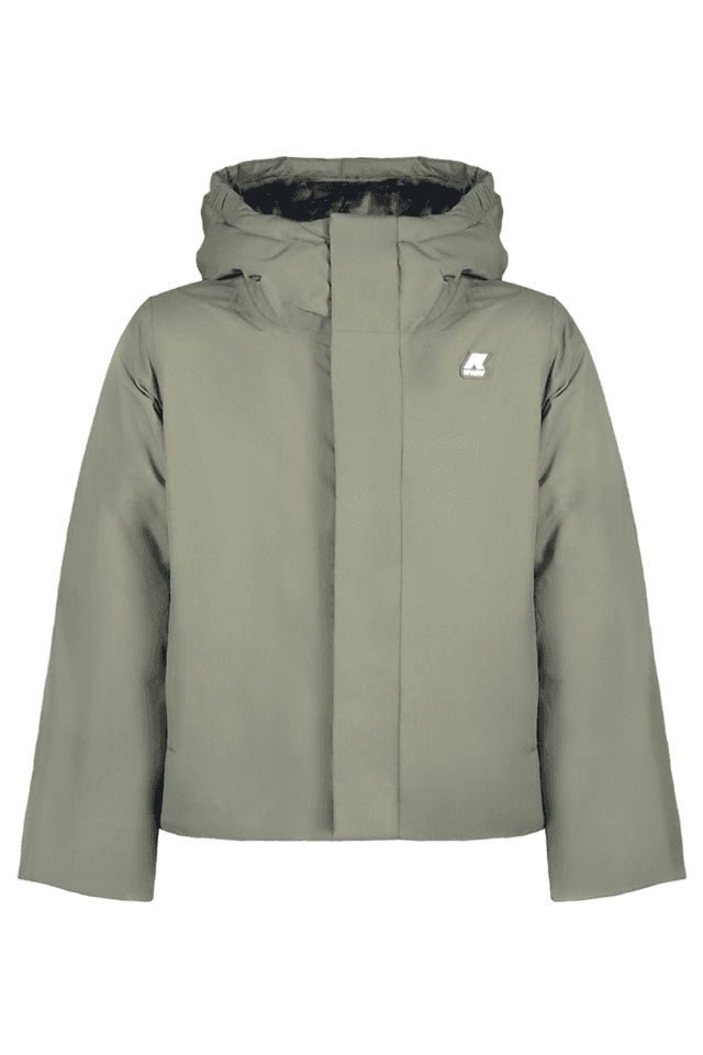 9112K-WAY GIUBBOTTO BAMBINO VERDE