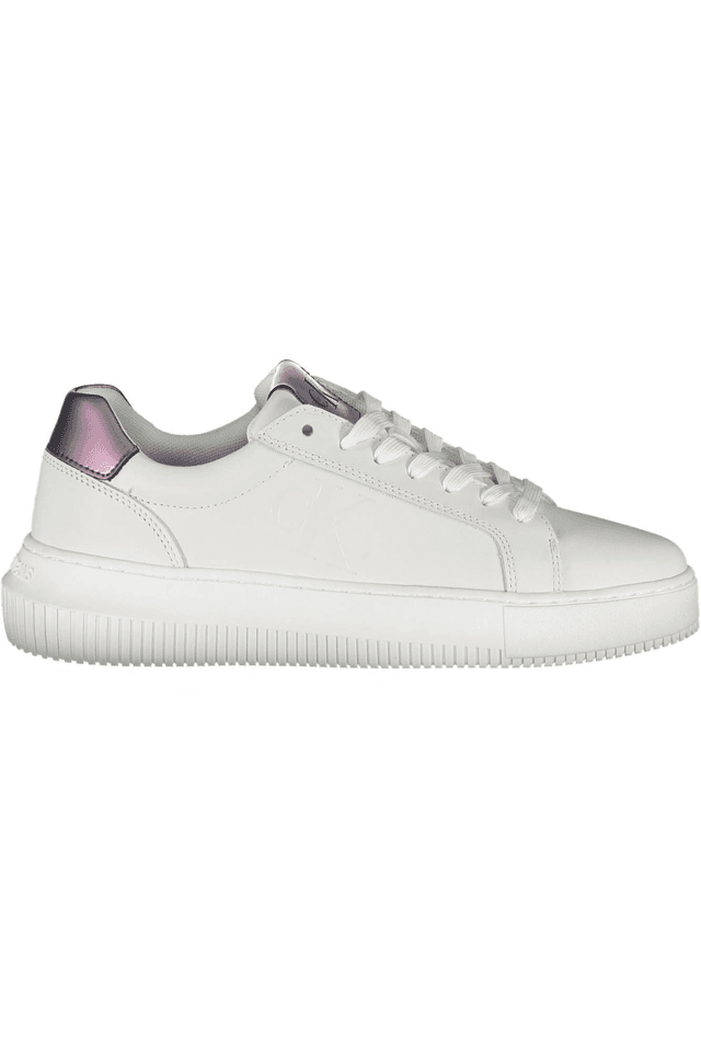 4737CALVIN KLEIN CALZATURA SPORTIVA DONNA BIANCO