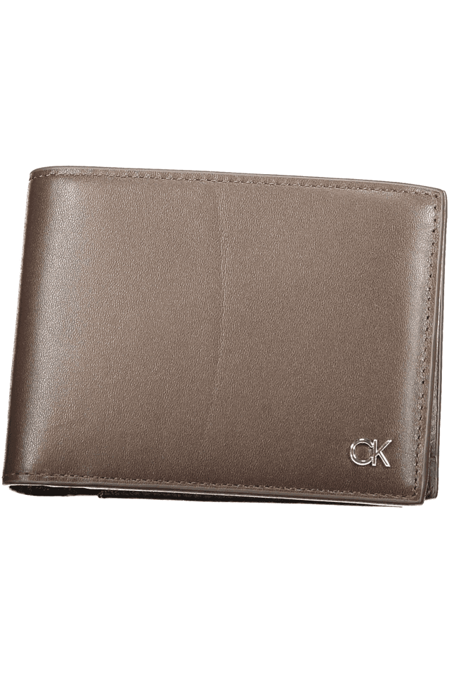 9216CALVIN KLEIN PORTAFOGLIO UOMO MARRONE