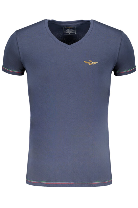 AERONAUTICA MILITARE T-SHIRT MANICHE CORTE UOMO BLU