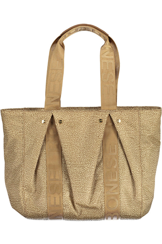 BORBONESE BORSA DONNA BEIGE - 𝕄𝕒𝕣𝕚𝕃𝕌𝕤𝕥𝕠𝕣𝕖