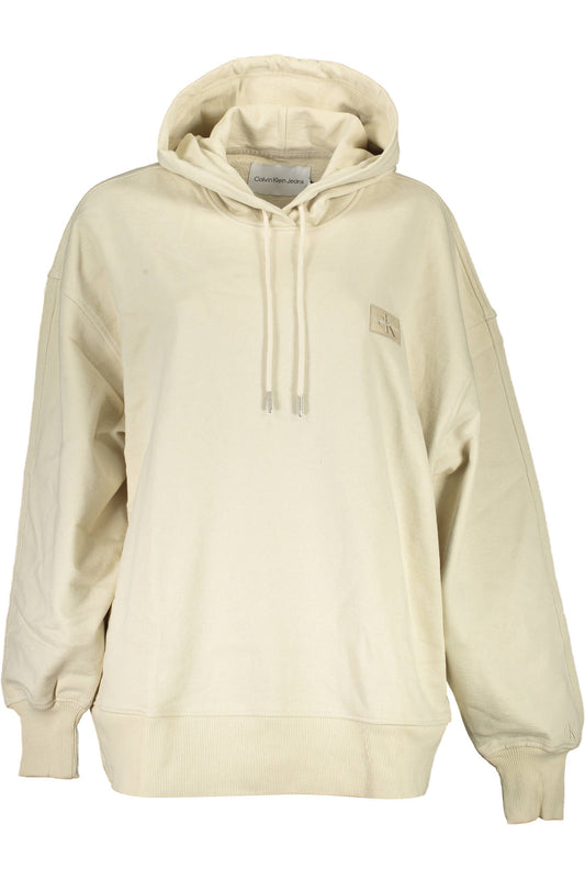 CALVIN KLEIN FELPA SENZA ZIP DONNA BEIGE - 𝕄𝕒𝕣𝕚𝕃𝕌𝕤𝕥𝕠𝕣𝕖