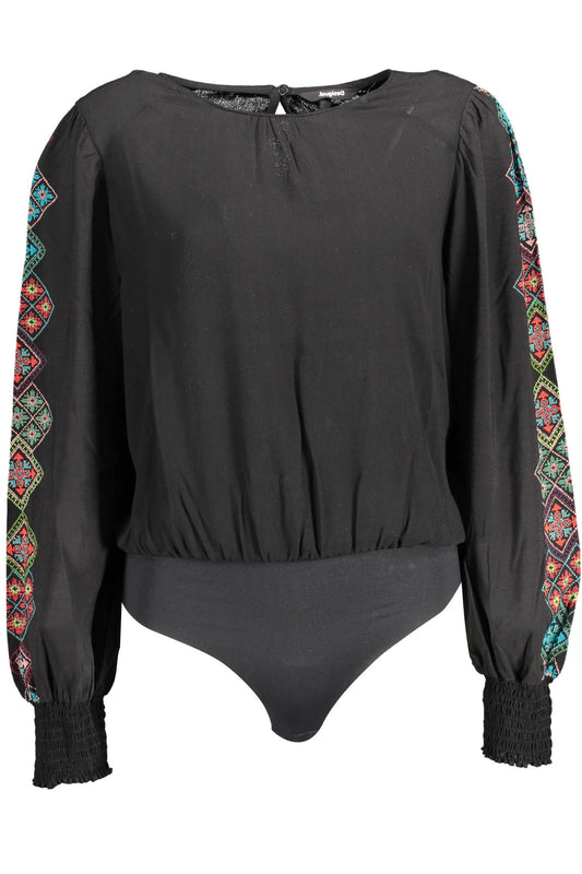 DESIGUAL BODY MANICHE LUNGHE DONNA NERO - 𝕄𝕒𝕣𝕚𝕃𝕌𝕤𝕥𝕠𝕣𝕖